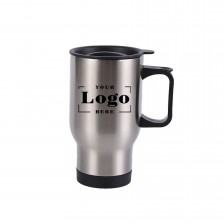  16 oz Stainless Steel Travel Mug